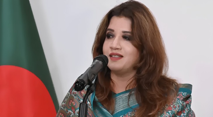 স্পেন-যুক্তরাজ্য সফরে যাচ্ছেন পররাষ্ট্র প্রতিমন্ত্রী শামা ওবায়েদ